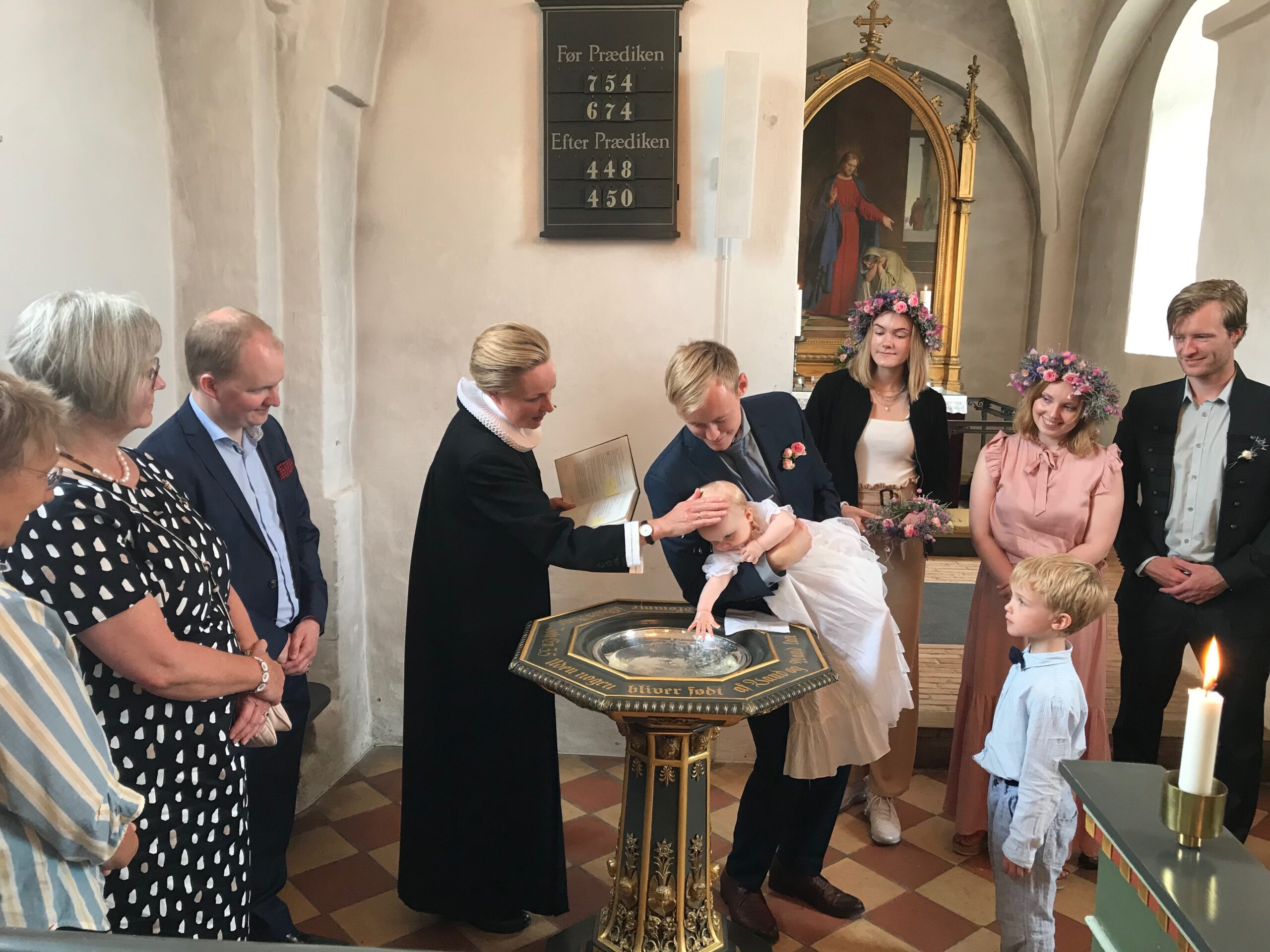 Pinsefest i Blovstrød kirke